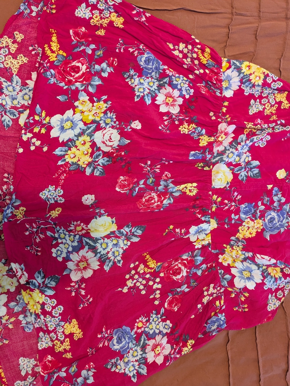 torrid Fuchsia Floral Print Blouse